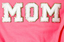 Load image into Gallery viewer, PREORDER: Cheer Mom + Mini Chenille Patch Sweatshirt