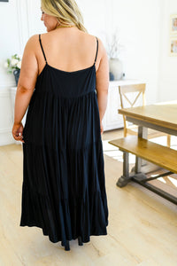 Classically Cool Tiered Maxi Dress