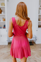 Load image into Gallery viewer, Think Pink Sleeveless Skort Dress