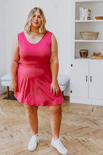 Load image into Gallery viewer, Think Pink Sleeveless Skort Dress